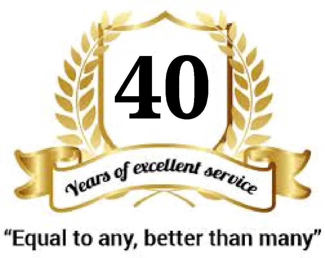 35 years of excellent service